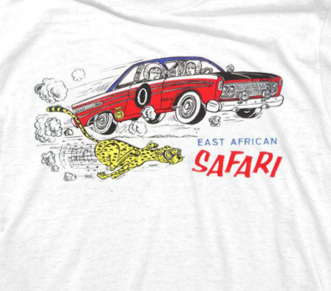 Tom Medley East African Safari Rally T-shirt
