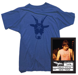 Blondie T-Shirt - Pentagram Goat Tee worn by Chris Stein