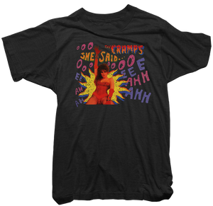The Cramps T-Shirt - The Cramps She Said Tee