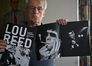Lou Reed in Amsterdam Photo Book signed by Gijsbert Hanekroot
