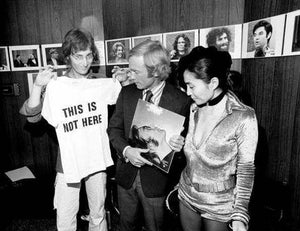 John Lennon T-Shirt - This Is Not Here Tee worn by John Lennon