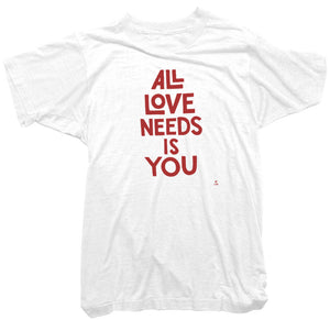 CDR T-Shirt - All love needs is you Tee