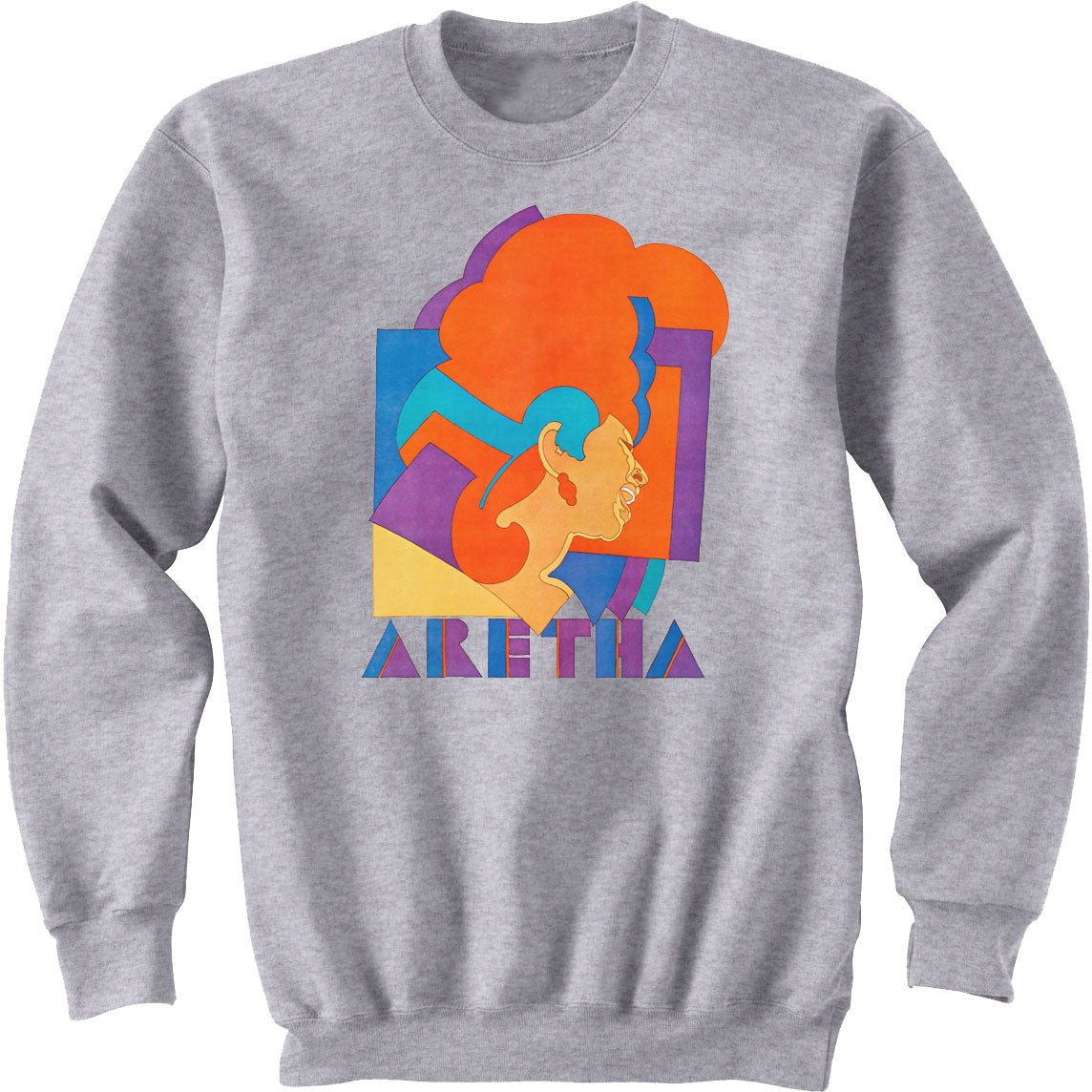Aretha Franklin Sweat Shirt - Milton Glaser Poster Sweat Shirt
