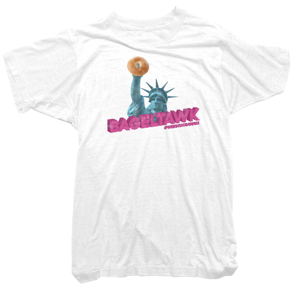 Statue of Liberty Bagel T-Shirt - Bagel Tawk collection
