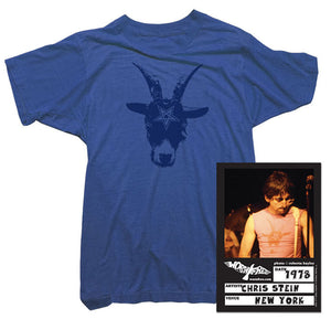 Blondie T-Shirt - Pentagram Goat Tee worn by Chris Stein