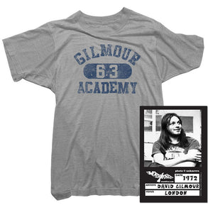 Pink Floyd T-Shirt - Gilmour Academy Tee worn by David Gilmour