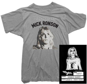 Blondie T-Shirt - Mick Ronson Tee worn by Debbie Harry
