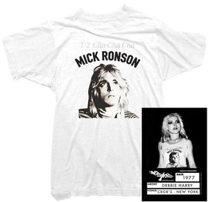 Blondie T-Shirt - Mick Ronson Tee worn by Debbie Harry