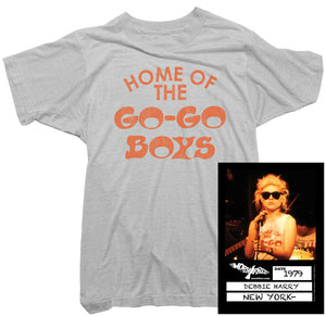 Blondie T-Shirt - GoGo Boys Tee worn by Debbie Harry
