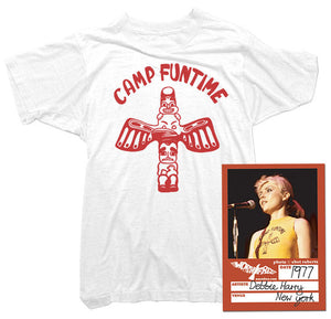 Blondie T-Shirt - Camp Funtime Tee worn by Debbie Harry