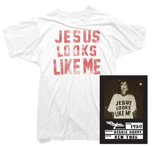 Blondie T-Shirt - Jesus Looks Like Me Tee worn by Debbie Harry
