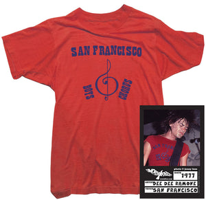 Dee Dee Ramone T-Shirt - San Francisco Boys Tee worn by Dee Dee Ramone