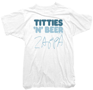 Frank Zappa T-Shirt - Titties 'N' Beer Tee