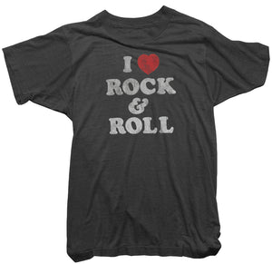 Worn Free T-Shirt - I love Rock and Roll Tee
