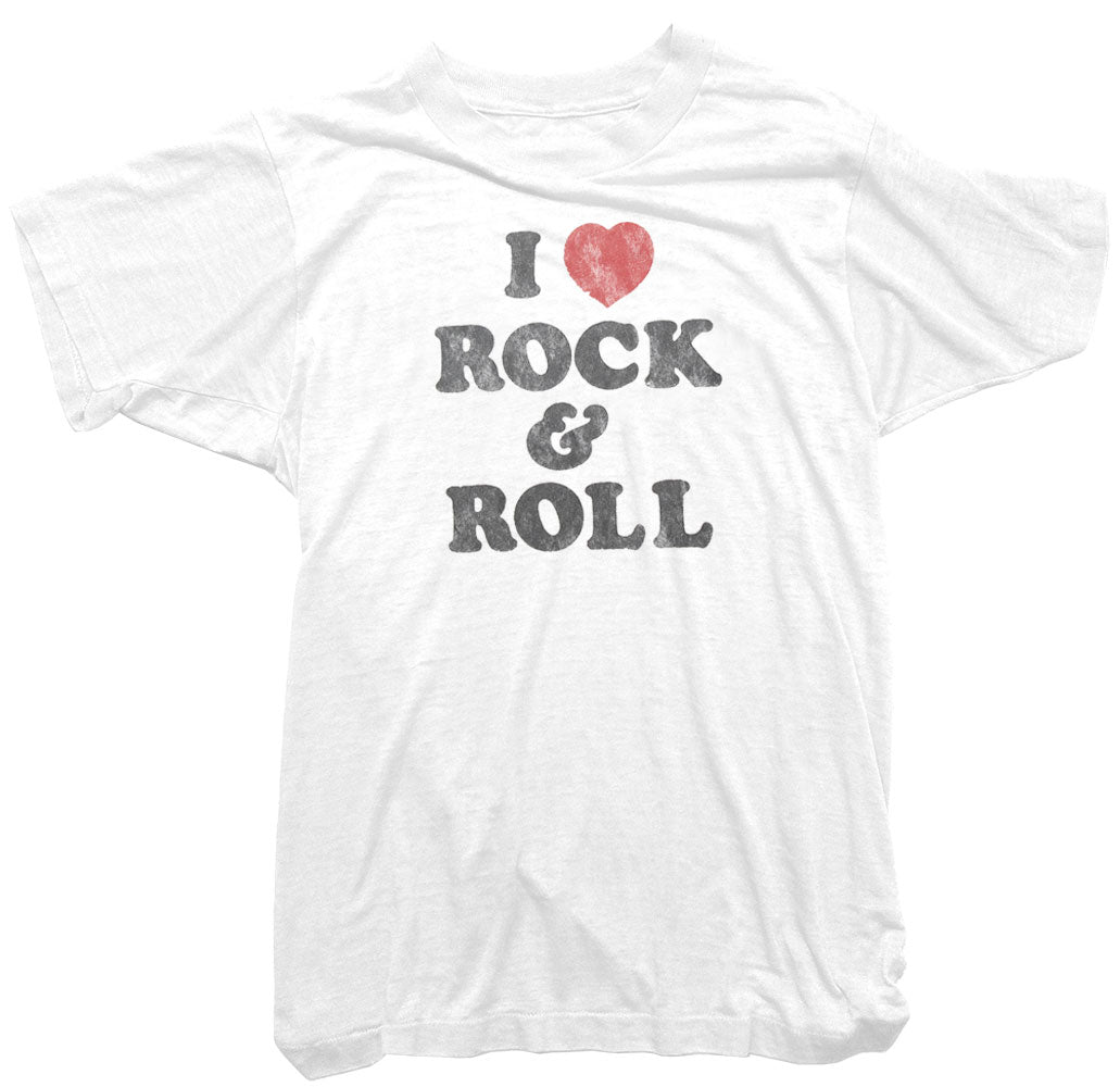 Worn Free T-Shirt - I love Rock and Roll Tee