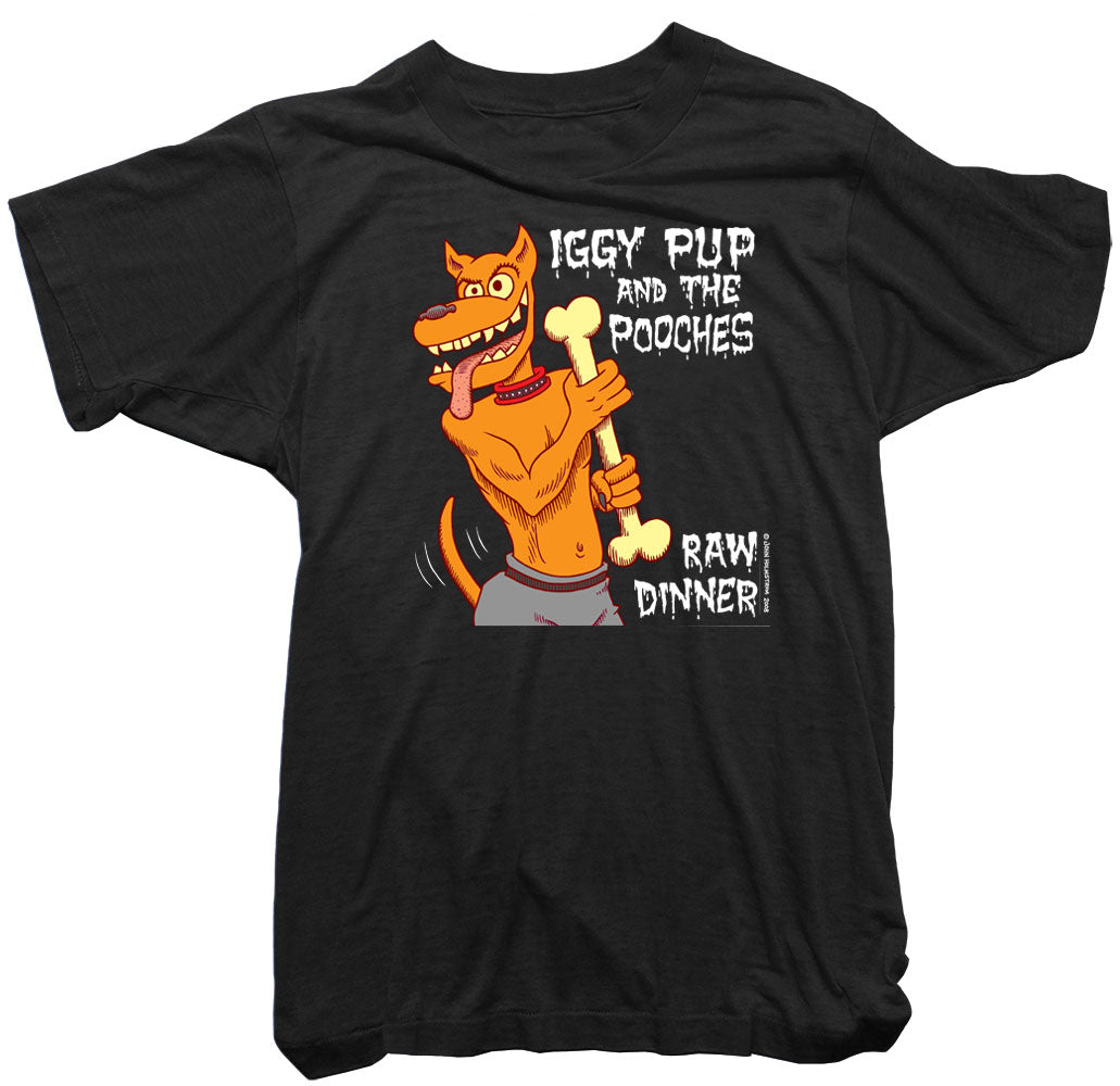 Iggy Pup and the pooches T-shirt - Punk Magazine Tee