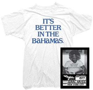 Isaac Hayes T-Shirt - Bahamas Tee worn by Isaac Hayes