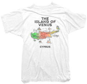 The island of Venus T-Shirt - Worn Free Cyprus Tee