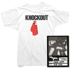 Joan Jett T-Shirt - Knockout Tee worn by Joan Jett