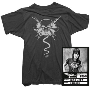 Joan Jett T-Shirt - Skull & Snake Tee worn by Joan Jett