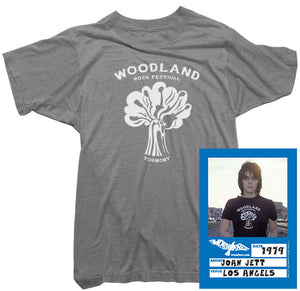 Joan Jett T-Shirt - Woodland Festival Tee worn by Joan Jett