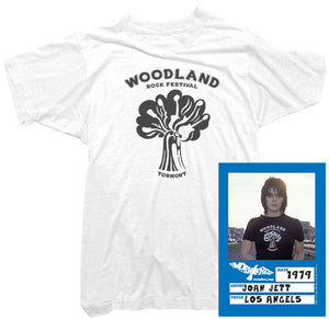 Joan Jett T-Shirt - Woodland Festival Tee worn by Joan Jett