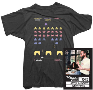 John Lennon T-Shirt - Space Invaders worn by John Lennon