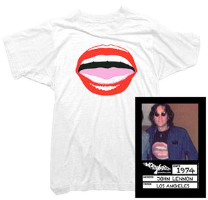John Lennon T-Shirt - Mouth Tee worn by John Lennon