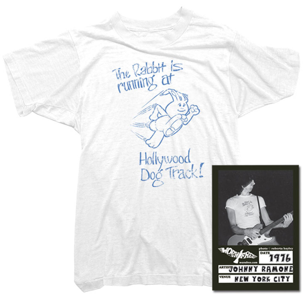 Johnny Ramone T-shirt - Hollywood Rabbit Tee worn by Johnny Ramone