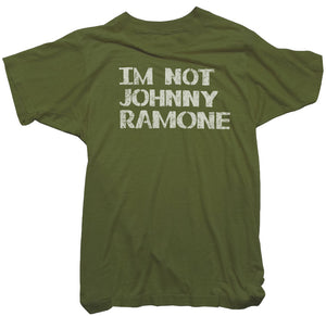 Johnny Ramone T-shirt - I'm Not Johnny Ramone Tee worn by Johnny Ramone