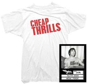 Keith Moon T-shirt - Cheap Thrills Tee worn by Keith Moon