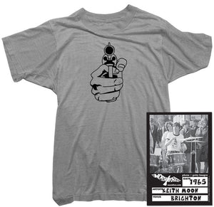 Keith Moon T-shirt - Gun Tee worn by Keith Moon