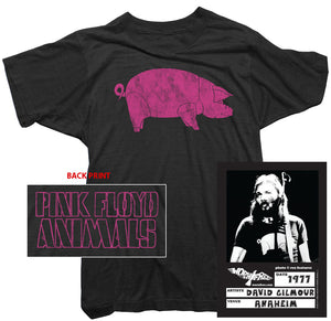 Pink Floyd T-Shirt - Animals Tee worn by David Gilmour