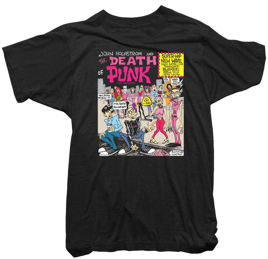 Death of Punk T-shirt - Punk Magazine Tee