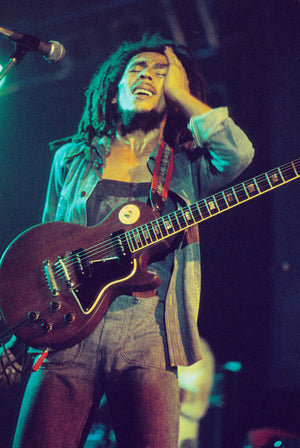 Bob Marley Photo Book Babylon By Bus signed by Gijsbert Hanekroot