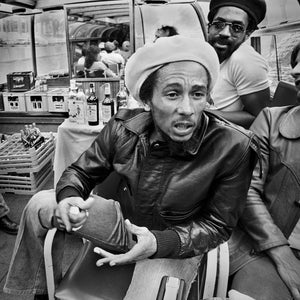 Bob Marley Photo Book Babylon By Bus signed by Gijsbert Hanekroot