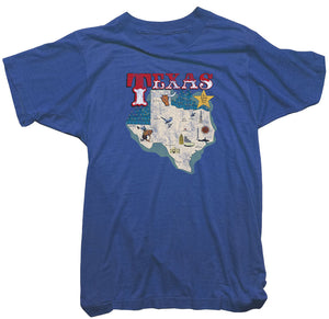 Worn Free Tee - Texas Map T-Shirt