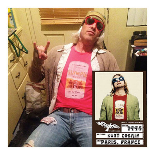 Worn Free Curt Cobain Halloween Costume