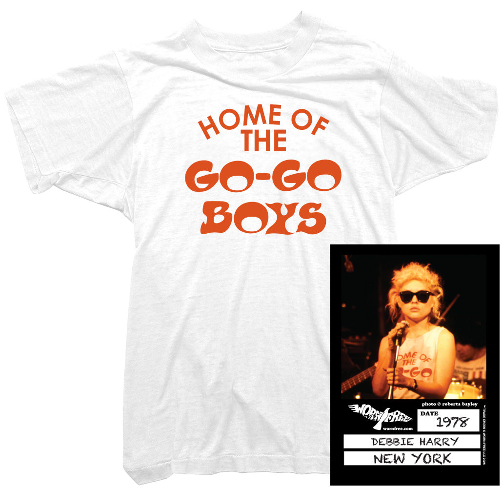 Blondie T-Shirt - GoGo Boys Tee worn by Debbie Harry