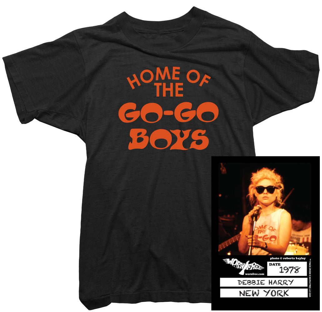 Blondie T-Shirt - GoGo Boys Tee worn by Debbie Harry