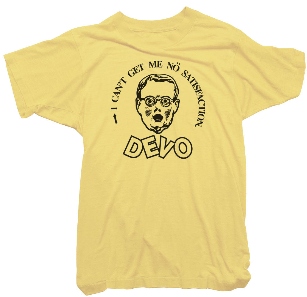 Devo T-Shirt - No Satisfaction Tee