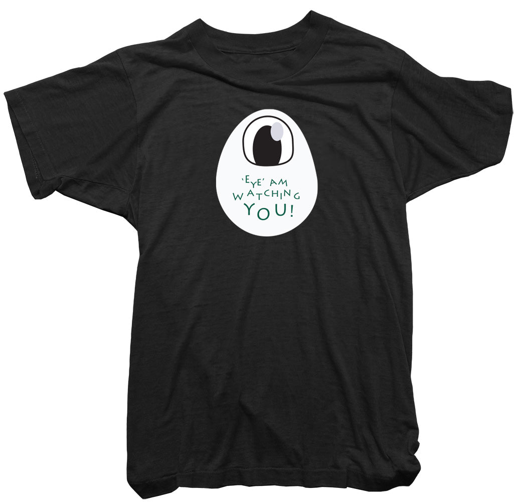 Worn Free T-Shirt - Eye am watching you Tee by Thomas Coe