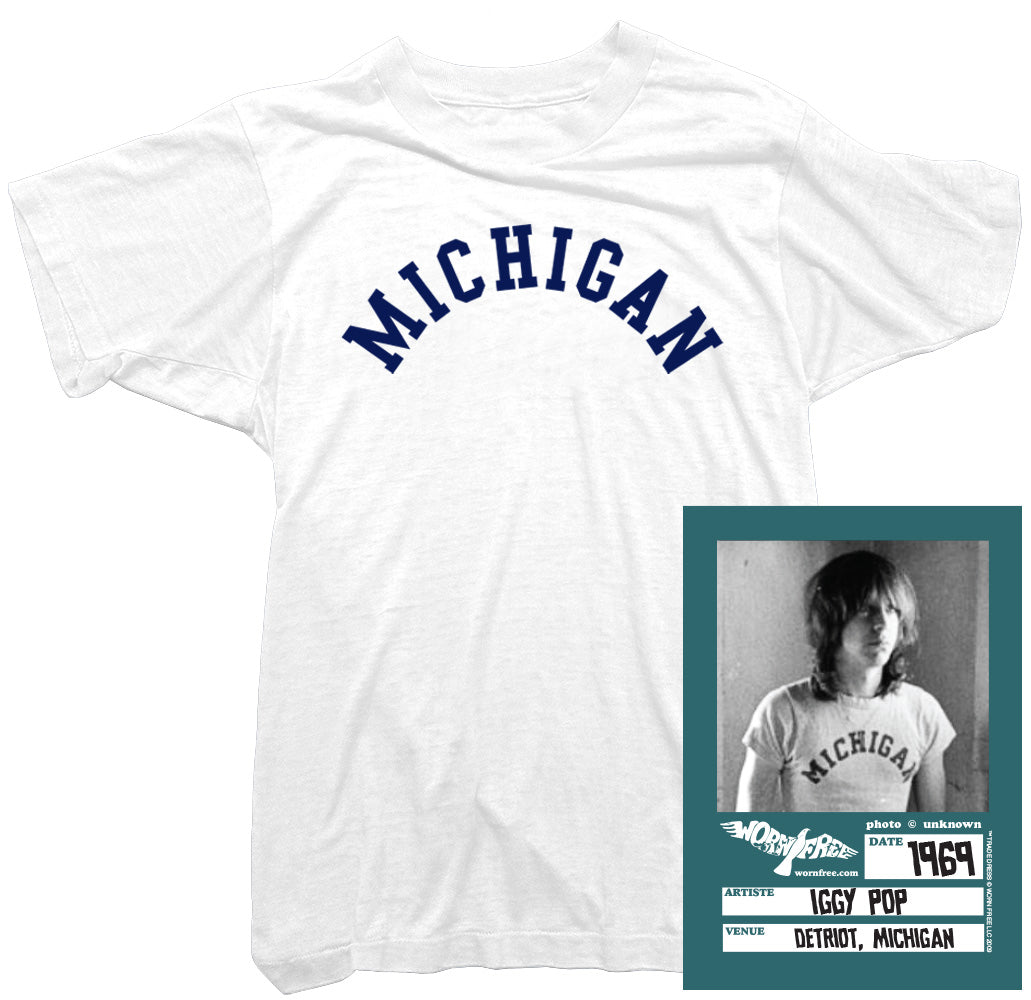 Iggy Pop T-Shirt -Michigan Tee