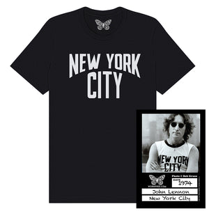 John Lennon T-Shirt - New York City Tee worn by John Lennon