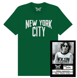 John Lennon T-Shirt - New York City Tee worn by John Lennon