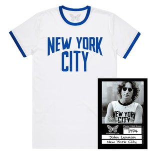 John Lennon T-Shirt - New York City Tee worn by John Lennon