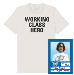 1995 Working Class Hero A Tribute To John Lennon Shirt - WyCo Vintage