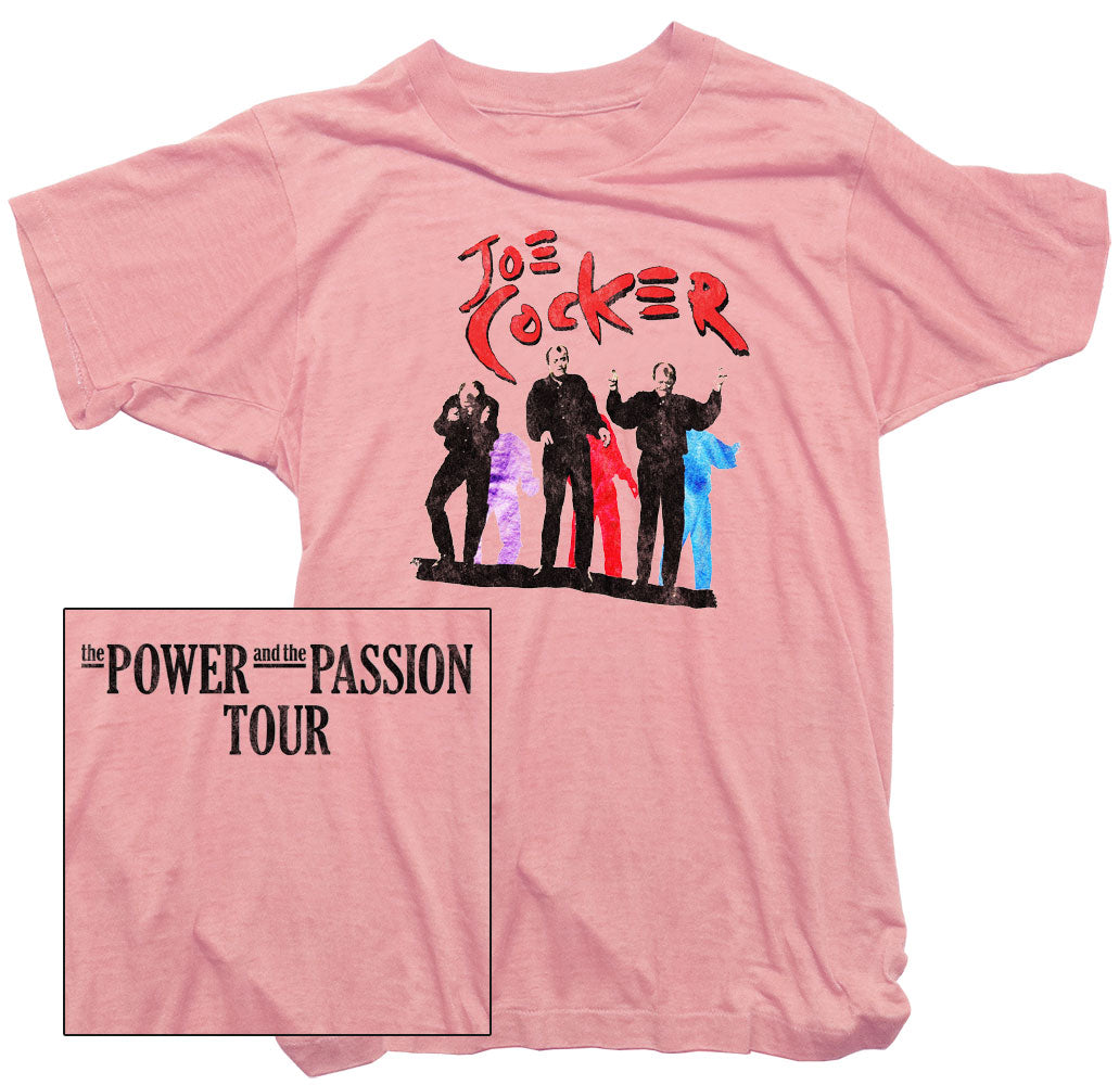 Joe Cocker T-Shirt - The  Power and Passion Tour Tee