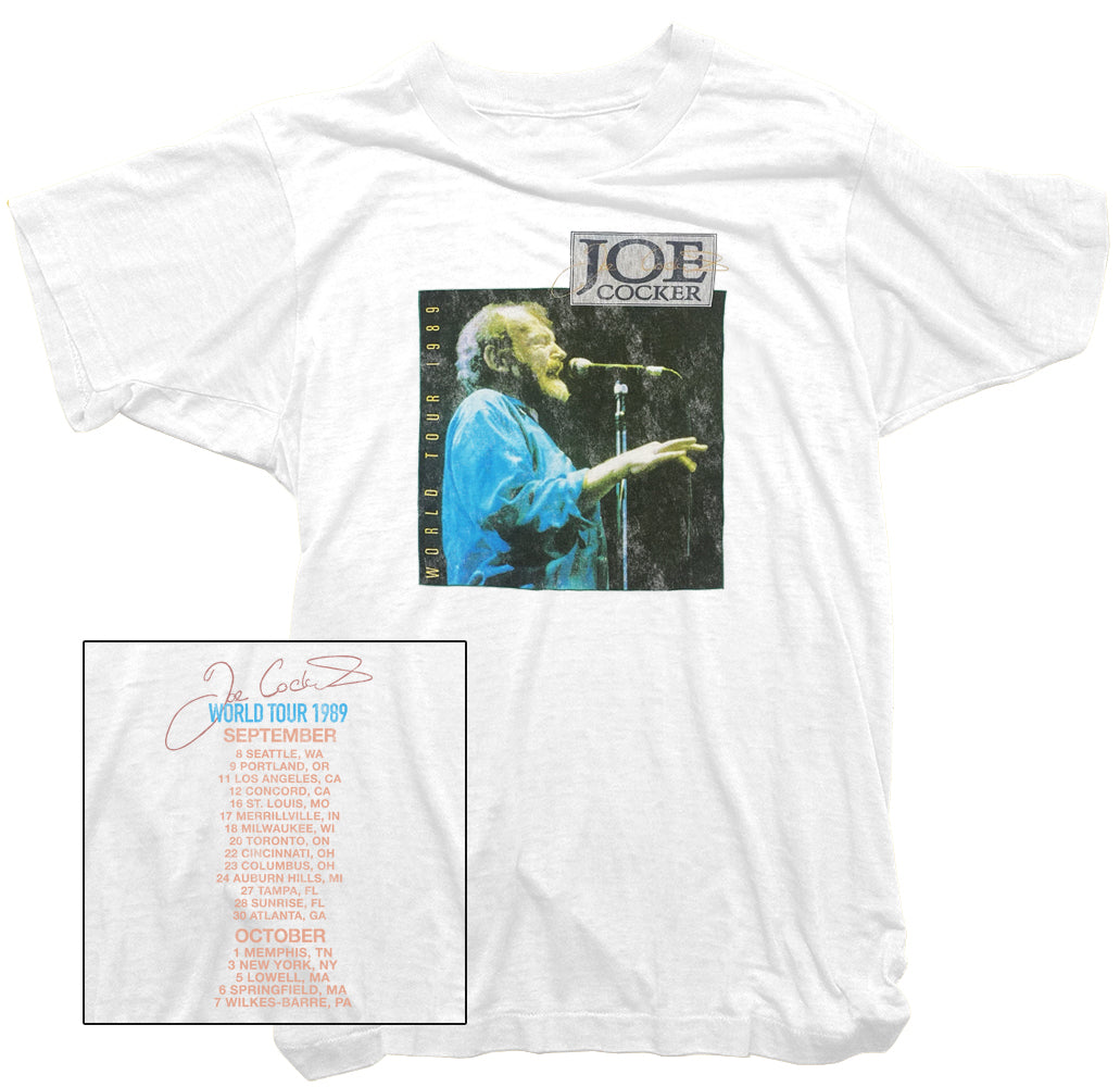 Joe Cocker T-Shirt - 1989 Tour Tee