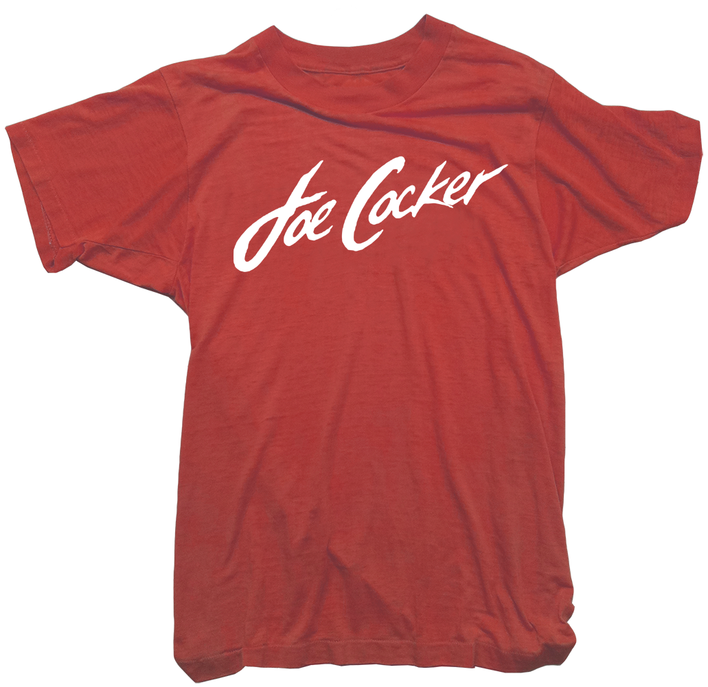 Joe Cocker T-Shirt - Joe Cocker Logo Tee